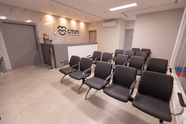 Recepção do Centro Médico Milagres